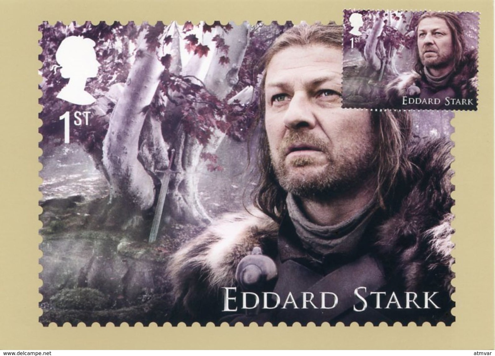 REINO UNIDO / UK (2018) - GAME OF THRONES Full set of postcards + stamps + Post&Go ATMs (see 32 scans) / Juego de Tronos