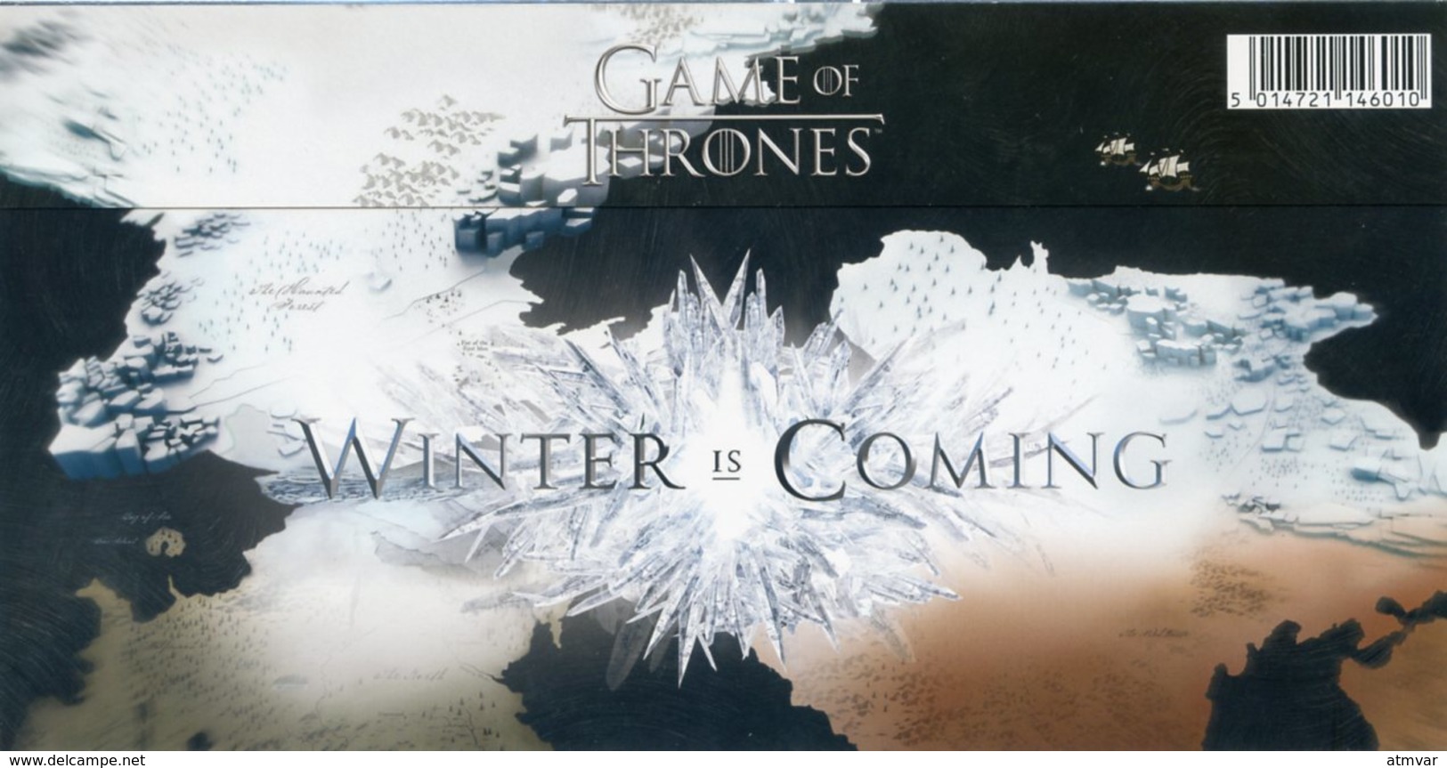 REINO UNIDO / UK (2018) - GAME OF THRONES Full set of postcards + stamps + Post&Go ATMs (see 32 scans) / Juego de Tronos