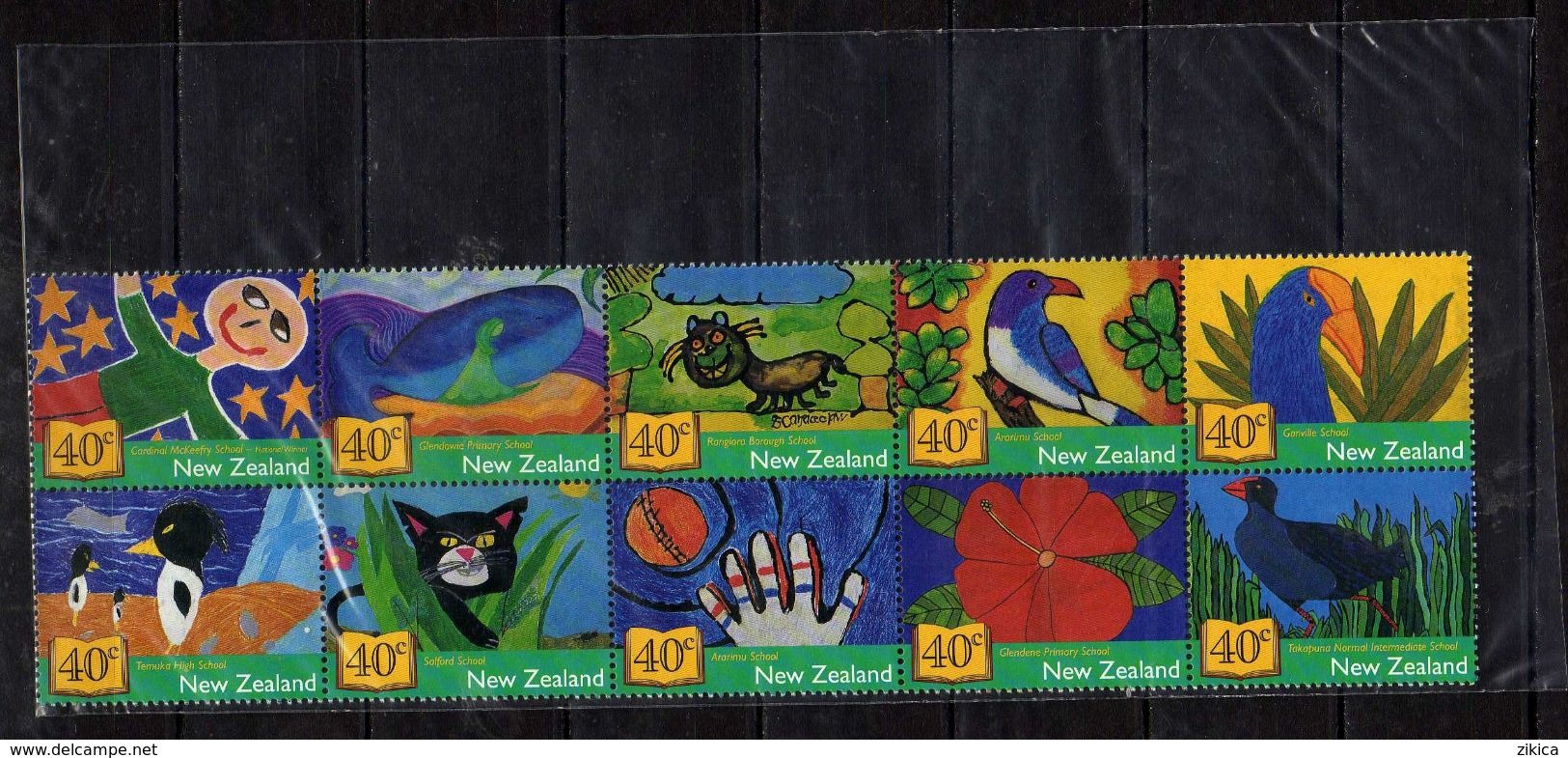 New Zealand.2002 Children's Book Festival. MNH - Nuovi