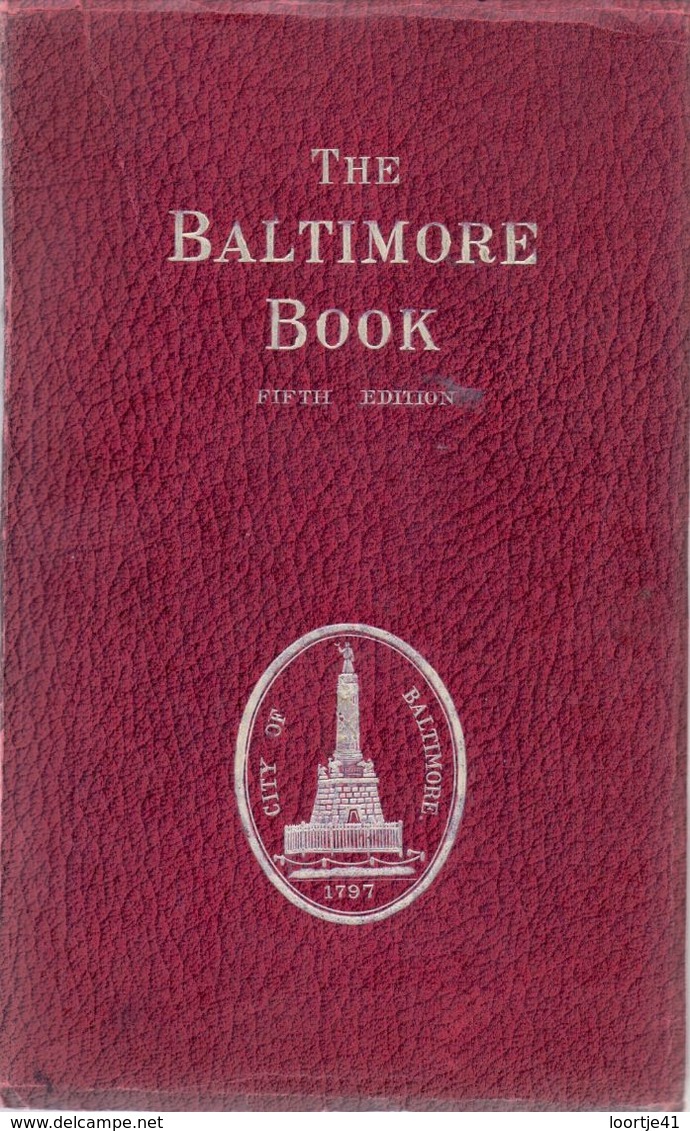 Brochure Toerisme Tourisme - The Baltimore Book + Map - Etats-Unis