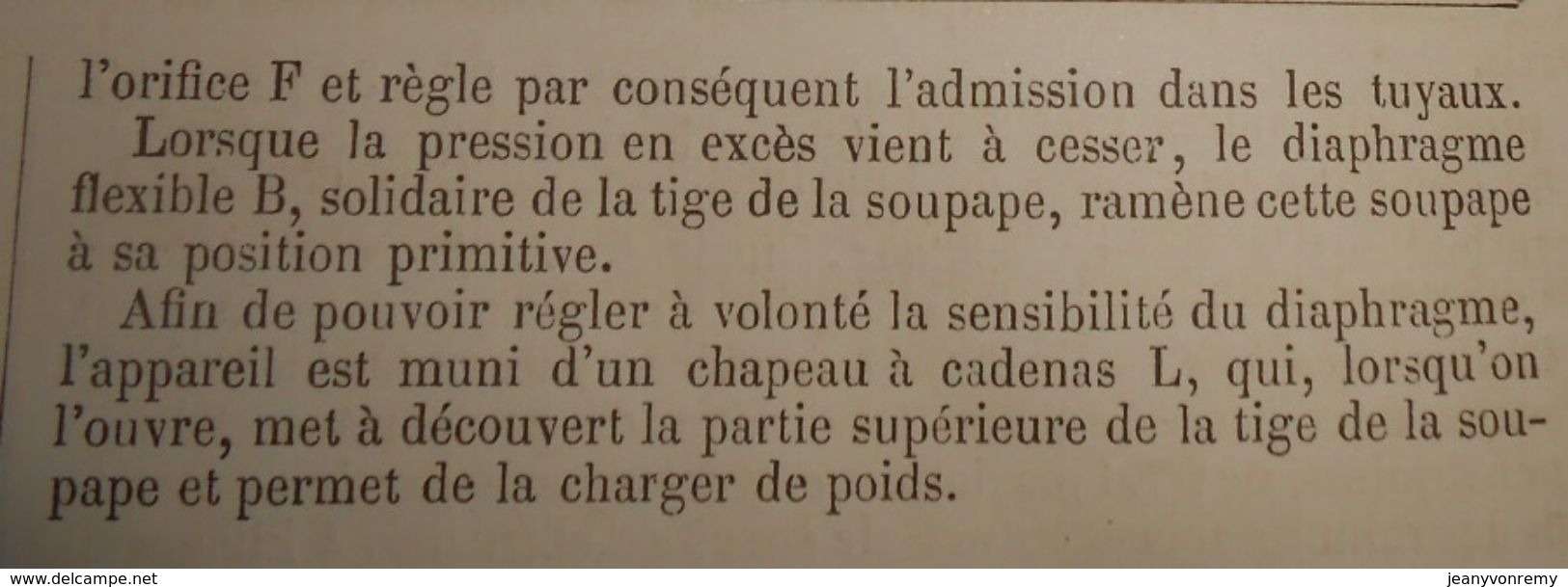 Plan de profil de rail en acier pour tramways à Paris. 1878