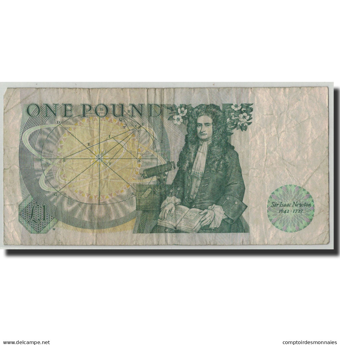 Billet, Grande-Bretagne, 1 Pound, Undated, KM:377b, B - 1 Pound