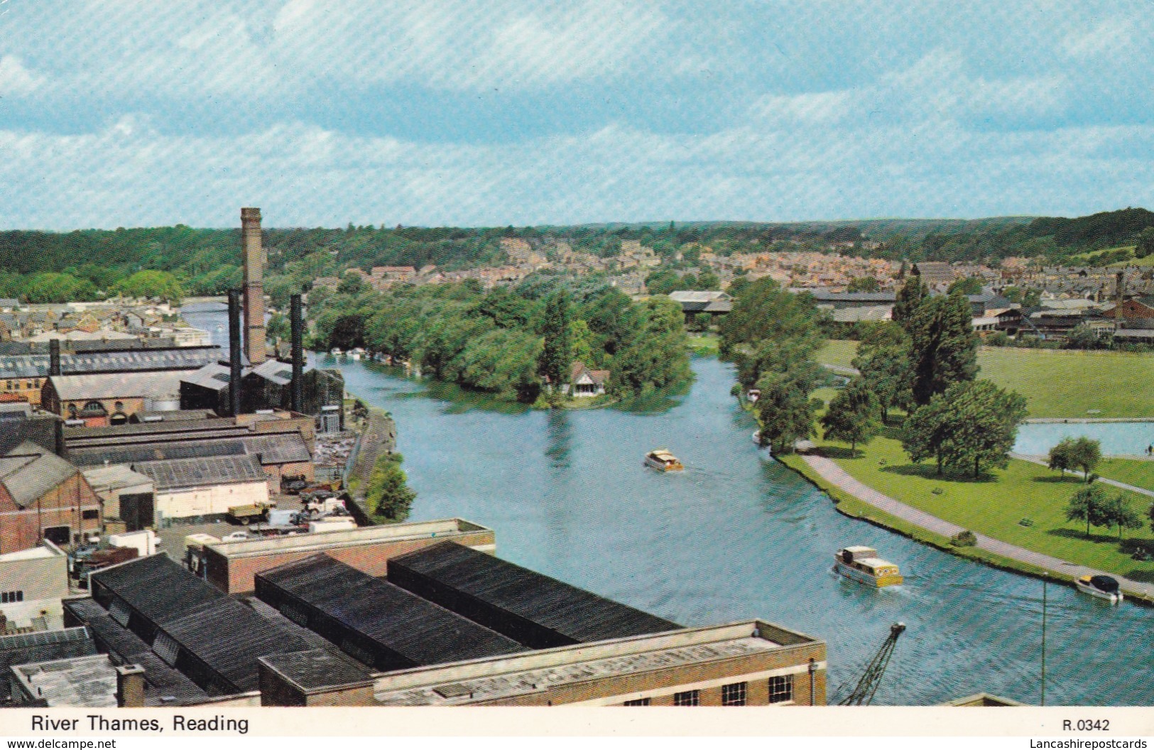 Postcard River Thames Reading My Ref  B11936 - Reading