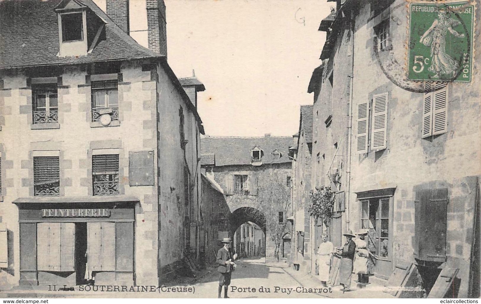 La Souterraine       23       Porte Du Puy-Charrot         (voir Scan) - La Souterraine