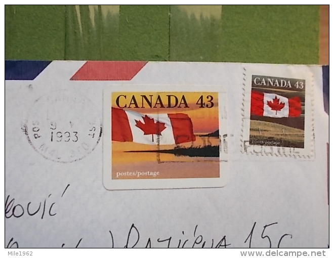 2114-2134 - CANADA TO BELGRADE - Lettres & Documents