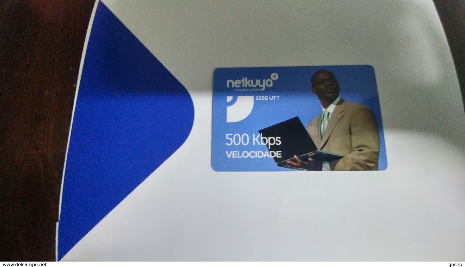 Angola-netkuya-(34)-(500kbps-2250utt)-mint+1card Prepiad Free - Angola