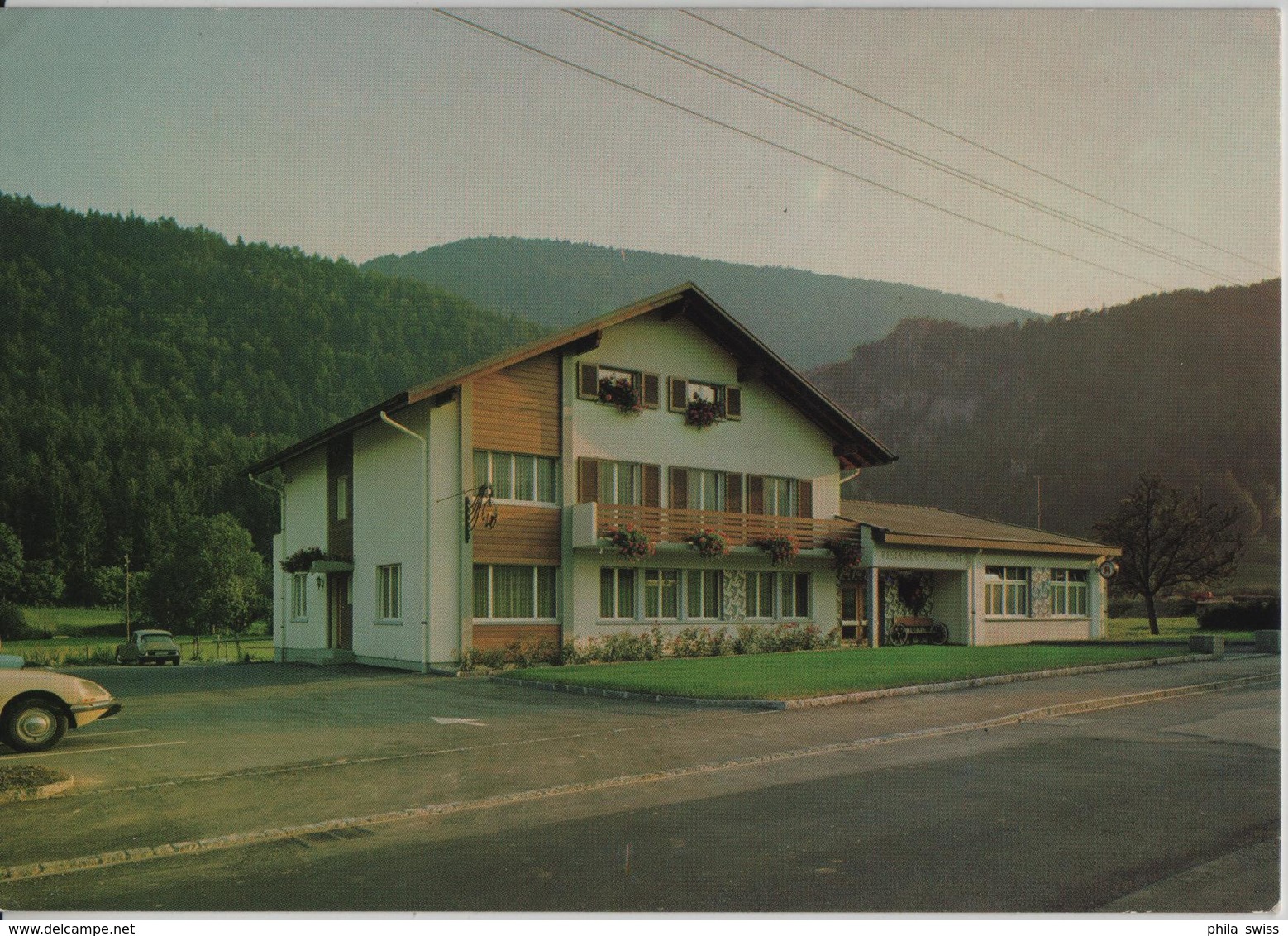 Restaurant Zur Post Ramiswil - An Der Route Oensingen-Balsthal-Passwang-Basel - Photo: Kleiner - Mümliswil-Ramiswil