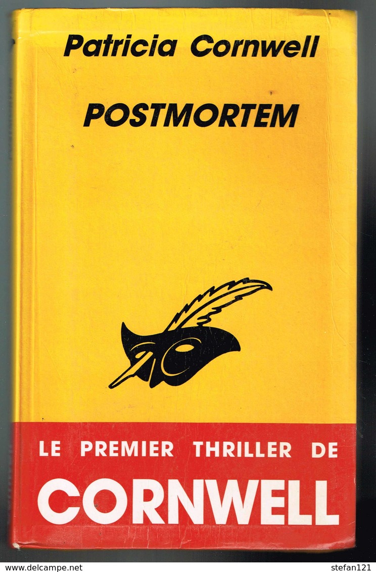Postmortem - Patricia Cornwell - 1995 - 312 Pages 22,2 X 14 Cm - Club Des Masques