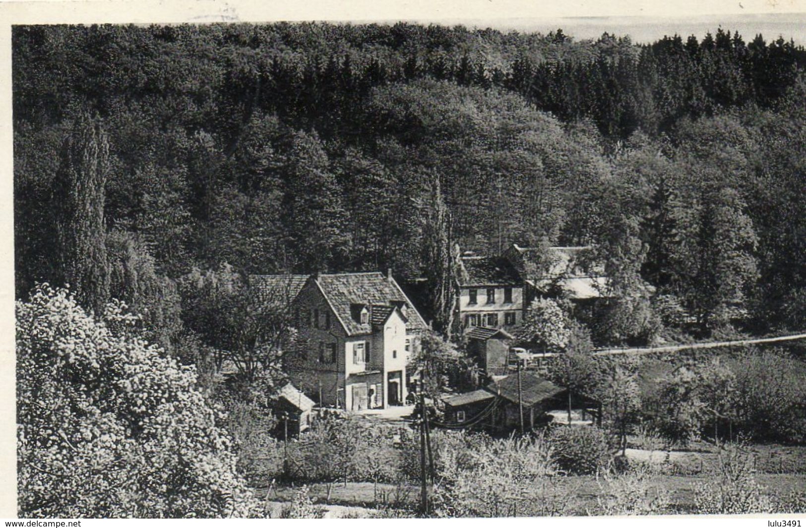 CPSM - MARIENTHAL (Allemagne-Rheingau)- Gasthaus-Pension Schleifmühle In 1957 - Rheingau