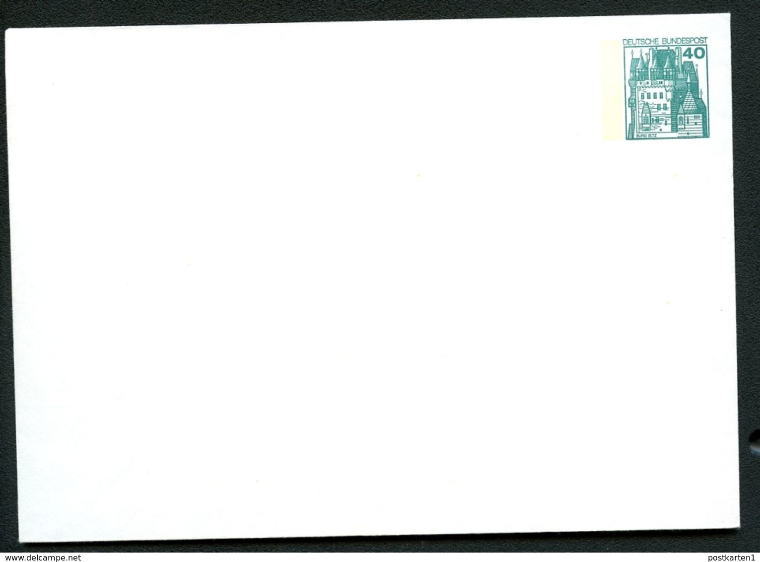 Bund PU110 A1/002 Privat-Umschlag BURG ELTZ Firmen-Wz. ** 1979 - Enveloppes Privées - Neuves