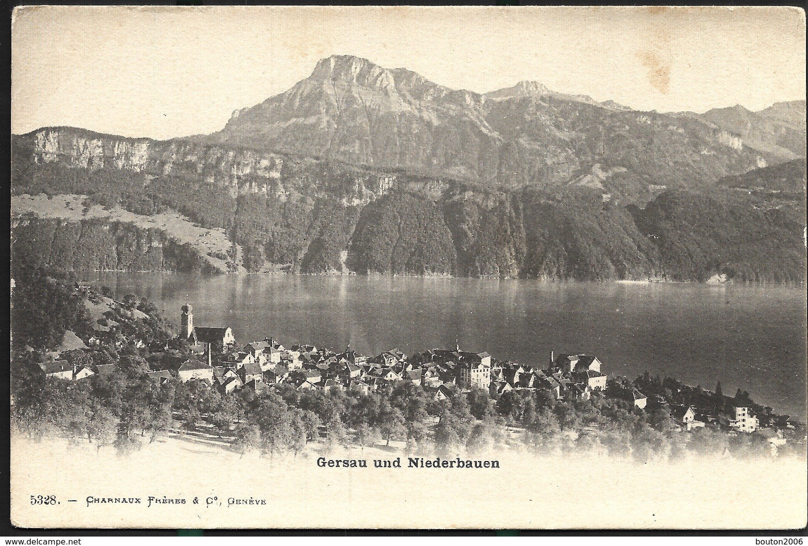 GERSAU Am Vierwaldstättersee Mit Niederbauen - Gersau