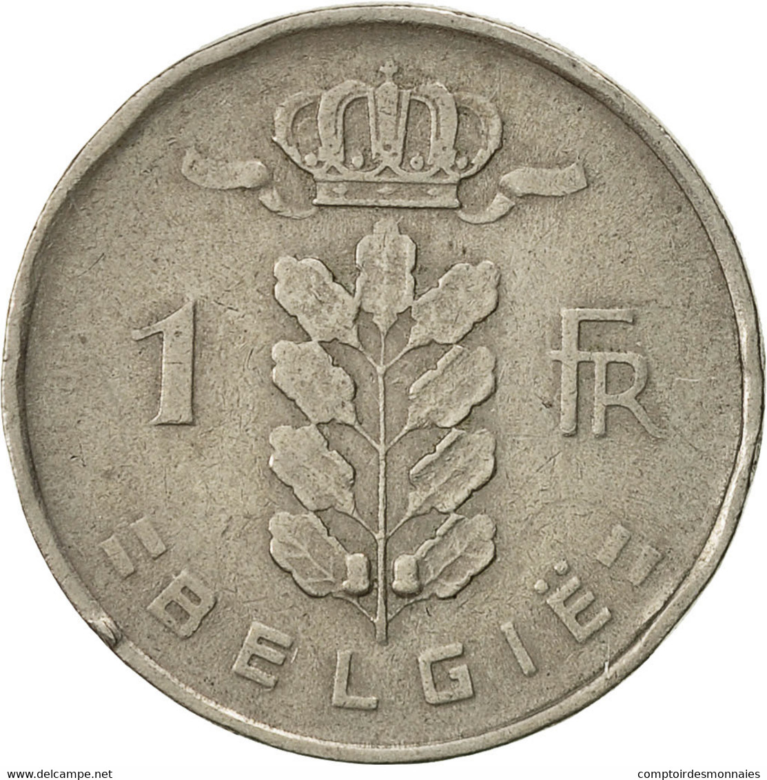 Belgique, Franc, 1951, TTB, Copper-nickel, KM:143.1 - 1 Franc