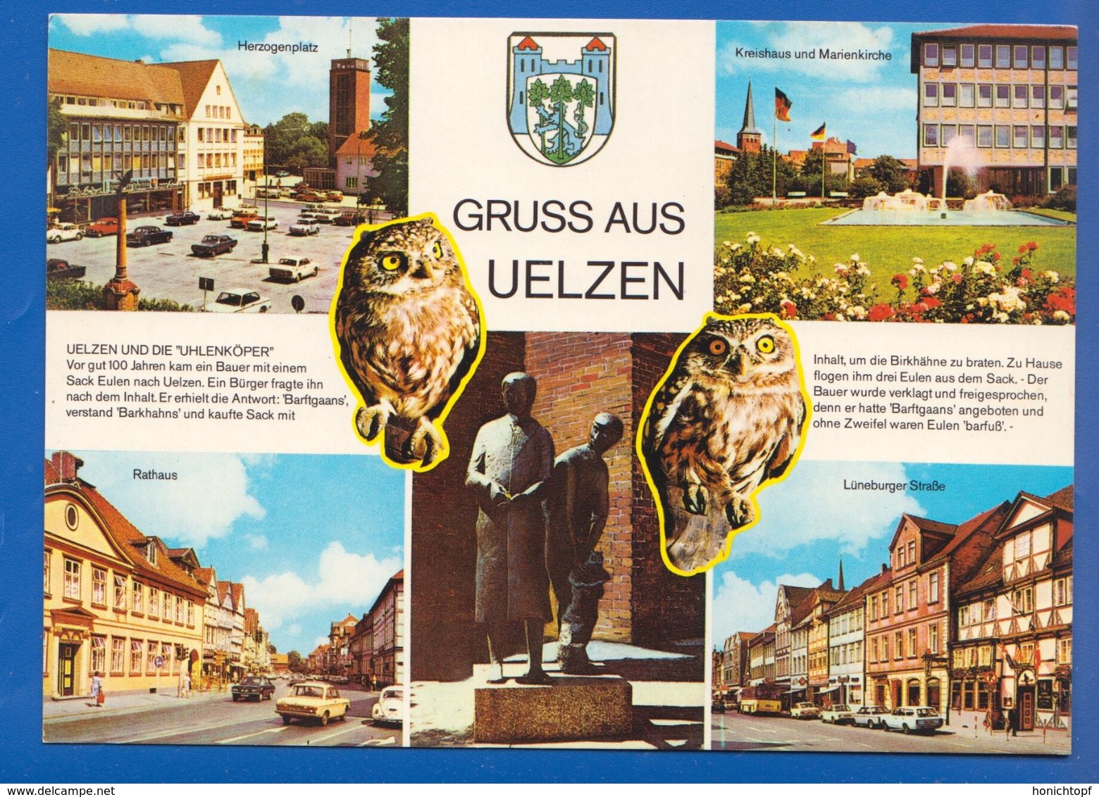 Deutschland; Uelzen; Multibildkarte - Uelzen