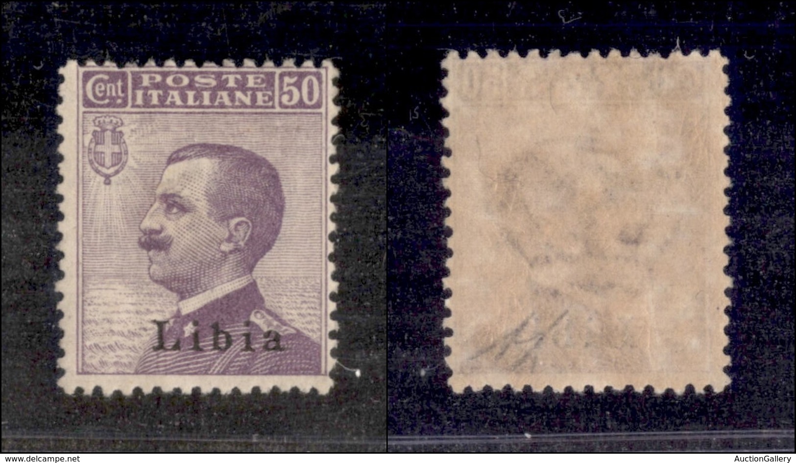 0623 COLONIE - LIBIA - 1912 - 50 Cent (9/I-secondo Tipo) - Gomma Integra - Diena (480) - Sonstige & Ohne Zuordnung