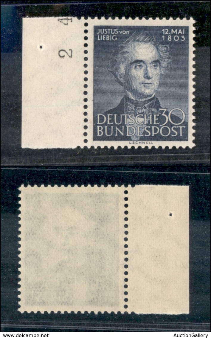 2542 GERMANIA - 1953 - Von Liebig (166) - Gomma Integra (40) - Other & Unclassified