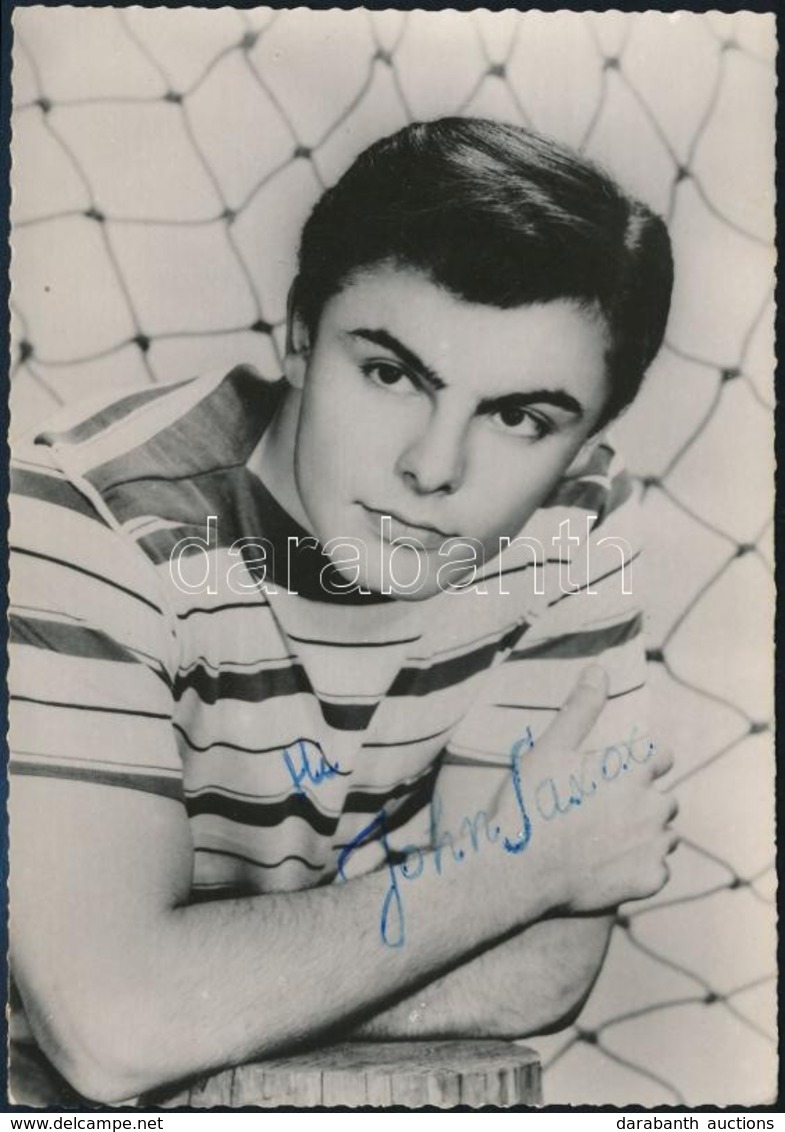 John Saxon (1935-)  Színész Aláírt Fotója / Autograph Signed Photo - Autres & Non Classés