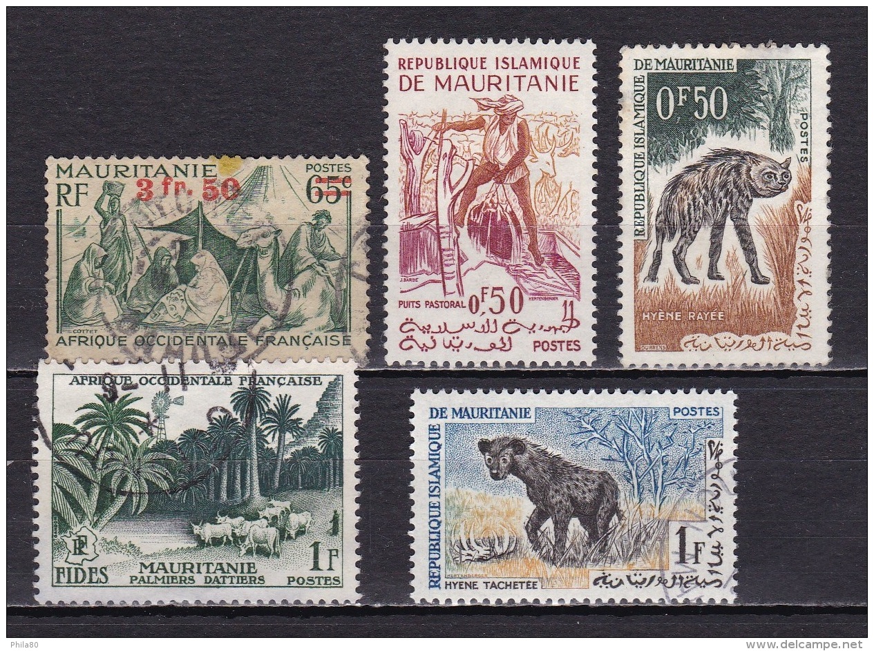 Mauritanie N°133 + Divers - Used Stamps