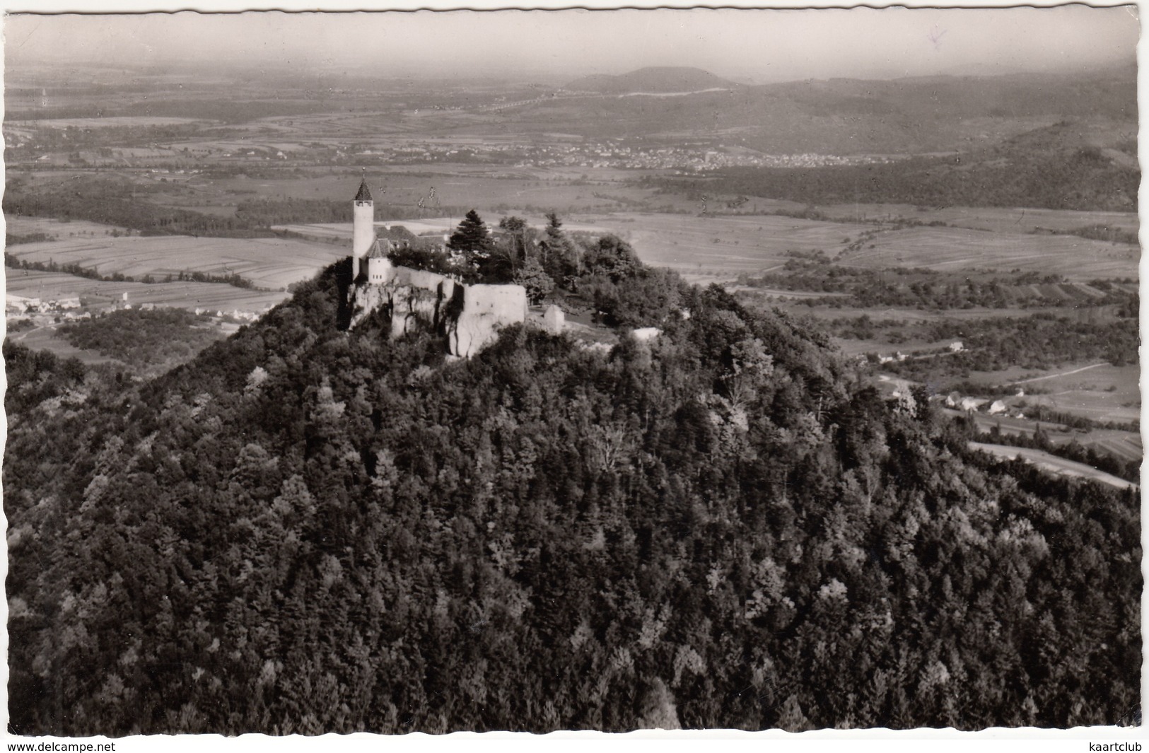 Burg Teck 775 M - Wanderheim D. Schwäb. Albvereins - Post Owen/Teck   - (1958) - Kirchheim