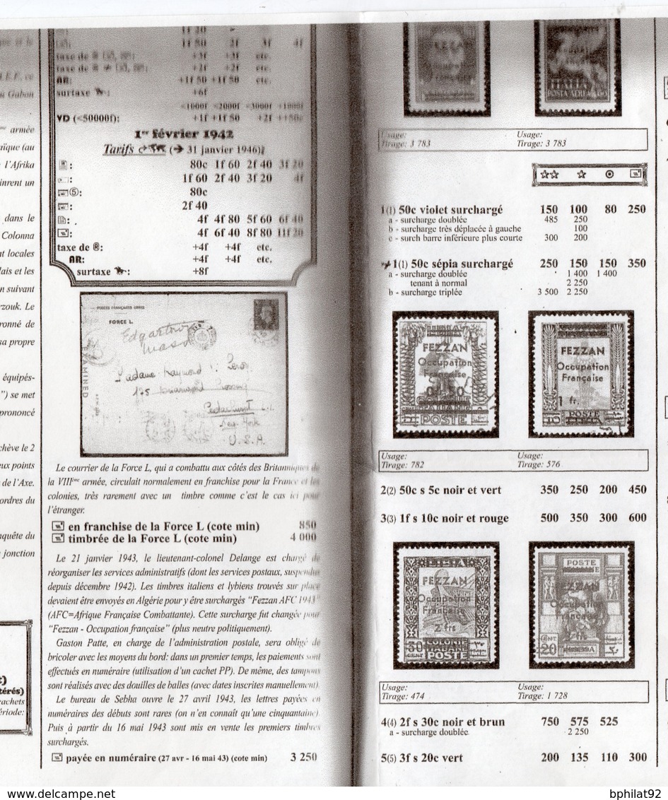 !!! PRIX FIXE : FEZZAN, LETTRE DE SEBHA DU 4/5/1943 AFFRANCHIE EN NUMERAIRE - RR, COTE 3250 € - Lettres & Documents