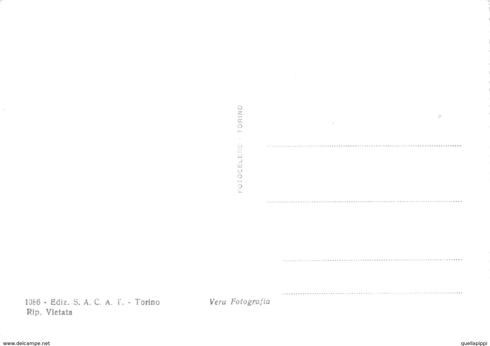 07402 "TORINO - SASSI - PANORAMA"  VERA FOTO, S.A.C.A.T. 1086. CART NON SPED - Tarjetas Panorámicas