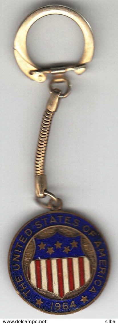 Basketball / Sport / Keyring, Keychain, Key Chain / ALL STARS / USA United States National Basketball Association, 1964 - Habillement, Souvenirs & Autres