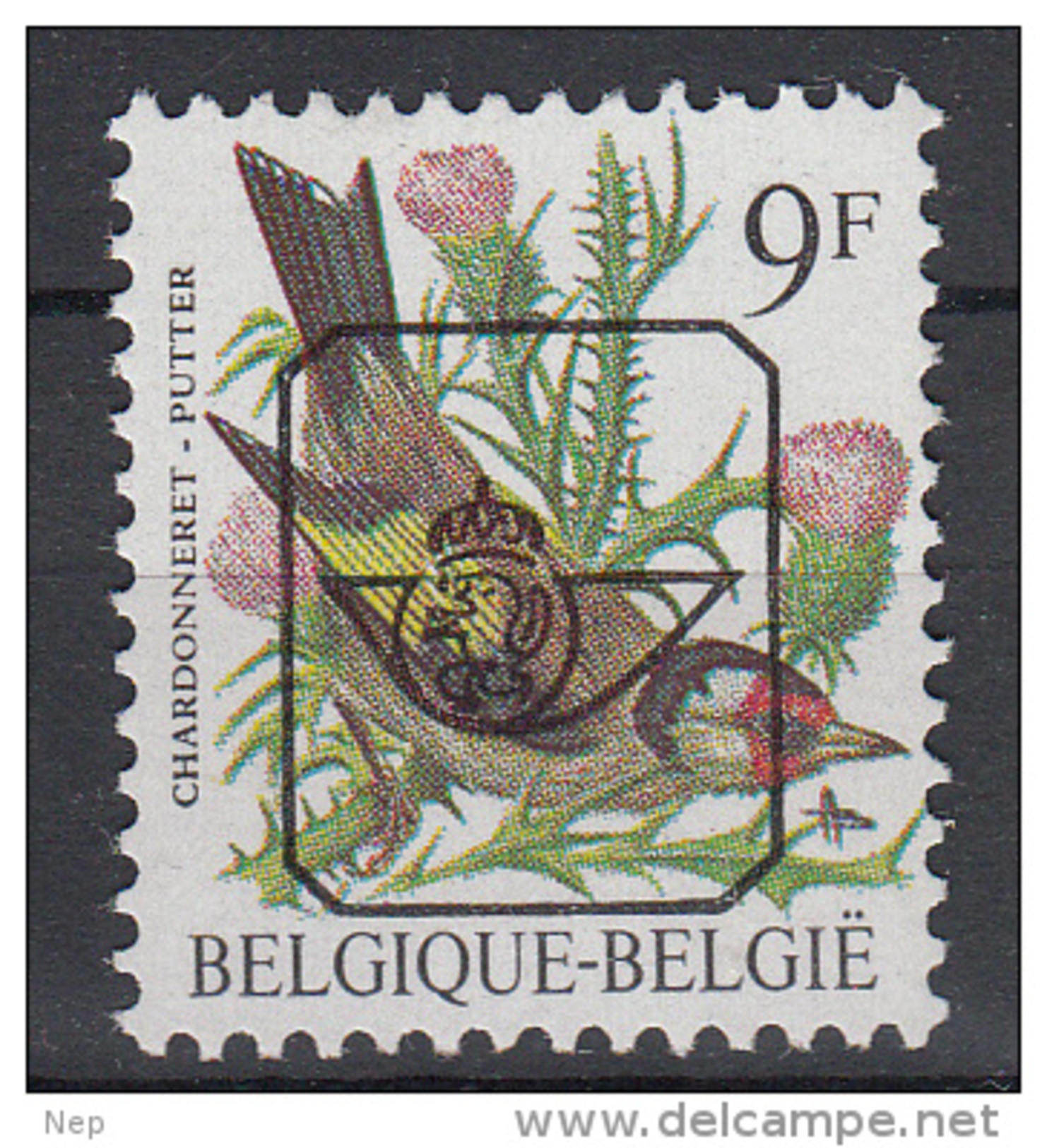 BELGIË - OBP - PREO - Nr 832 P7a - MNH** - Typo Precancels 1986-96 (Birds)
