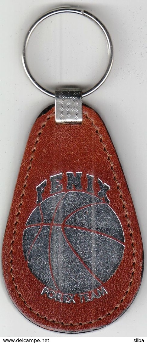 Basketball / Sport / Keyring, Keychain, Key Chain / Basketball Club Fenix, Forex Trade - Habillement, Souvenirs & Autres