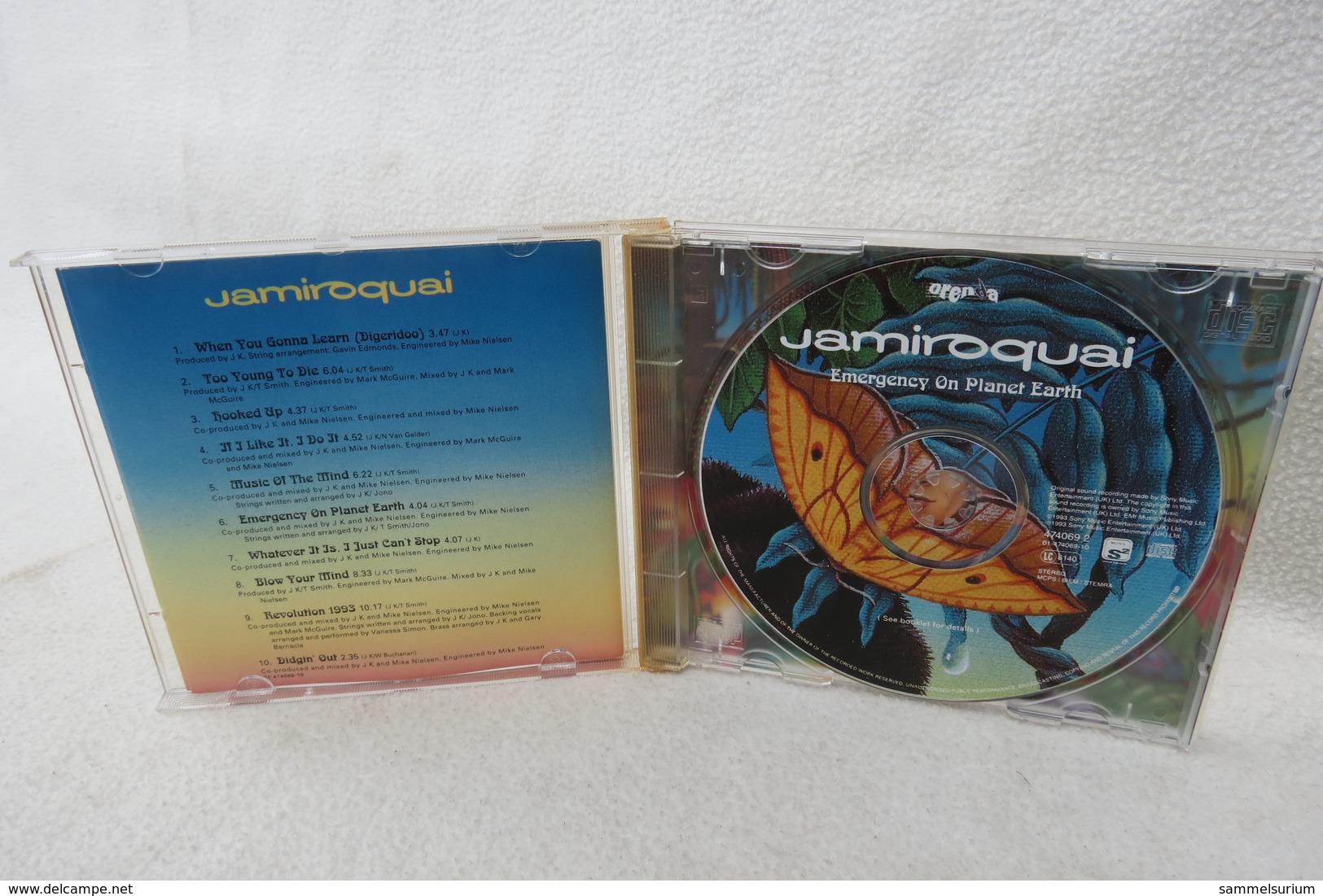 CD "Jamiroquai" Emergency On Planet Earth - Soul - R&B