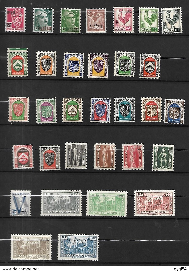 ALGERIE  Poste Aérienne Et Poste      N° LOT ** Neufs MNH Superbes - Verzamelingen & Reeksen