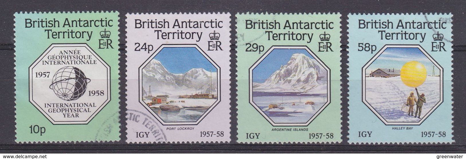 British Antarctic Territory 1987 International Geophysical Year 4v Used (37705) - Oblitérés