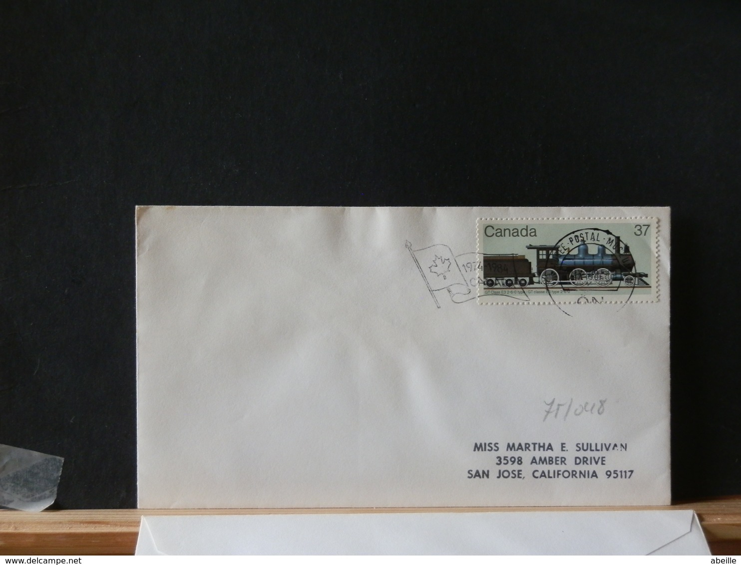 75/047/9  3 LETTRES    CANADA  3 OBL 1984  OTTAWA MUSEE POSTAL  DIFF. - Covers & Documents