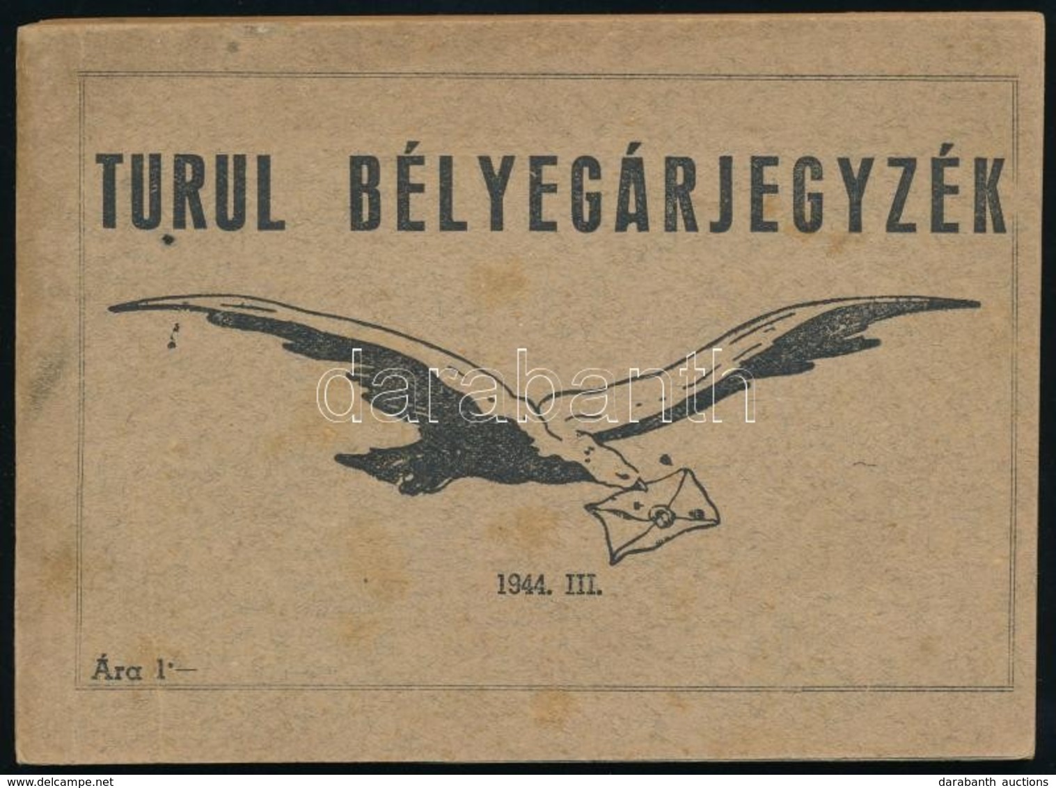 1944 Turul Bélyegárjegyzék - Altri & Non Classificati