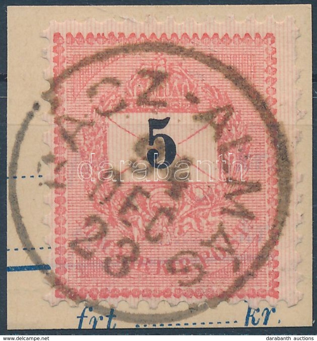 1889 5kr 'RÁCZ-ALMÁS' - Altri & Non Classificati