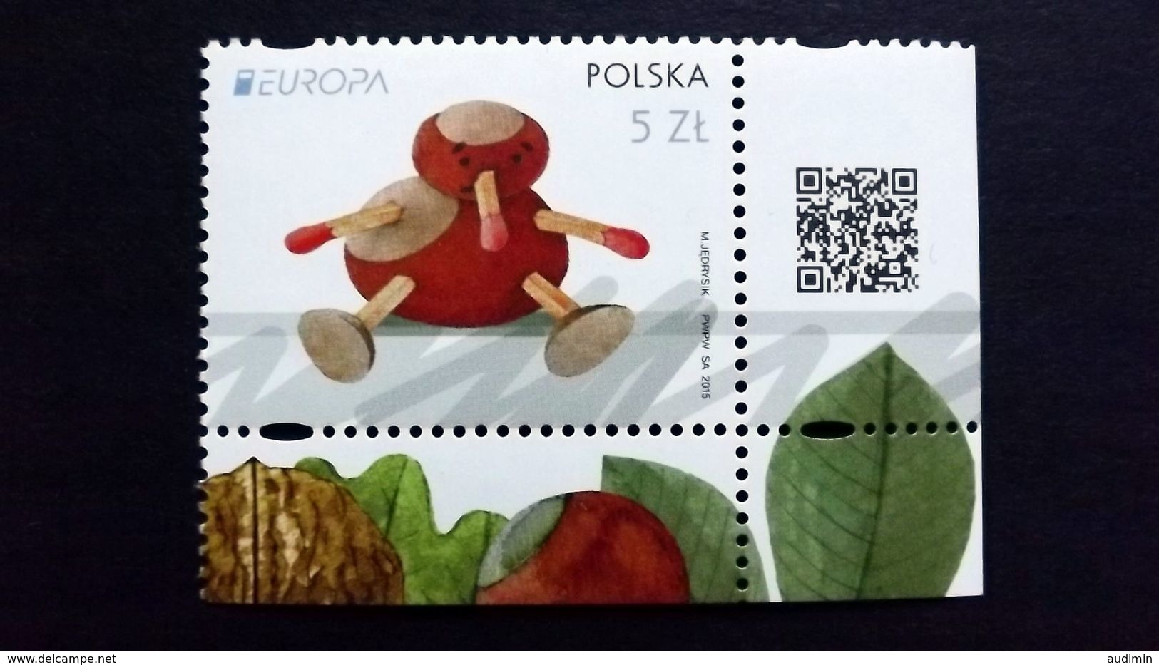 Polen 4762 YT 4427 **/mnh, EUROPA/CEPT 2015, Historisches Spielzeug - Nuevos