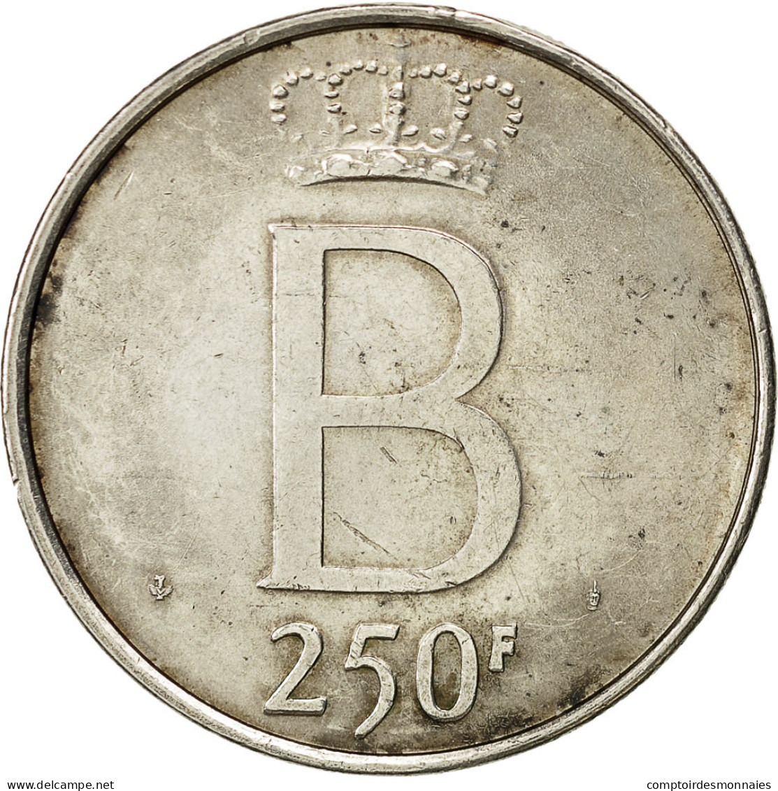 Belgique, 250 Francs, 250 Frank, 1976, Bruxelles, SPL, Argent, KM:157.2 - 250 Frank