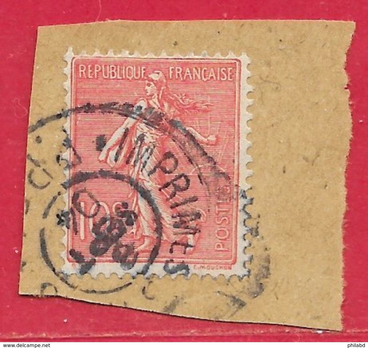 France Journaux N°129 10c Rose 1869 (IMPRIMES PP 3 SEPT 04) O - Journaux