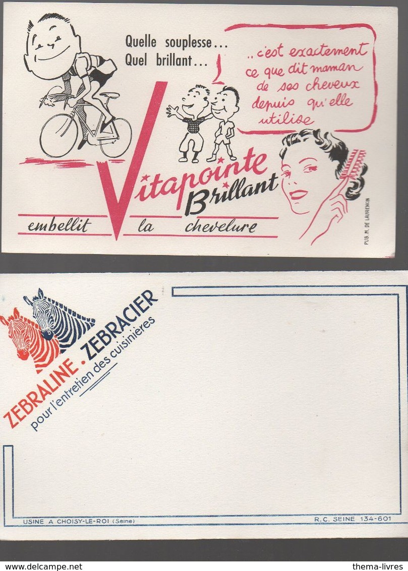 Lot De 10 Buvards Publicitaires Neufs (PPP7578) - Verzamelingen & Reeksen