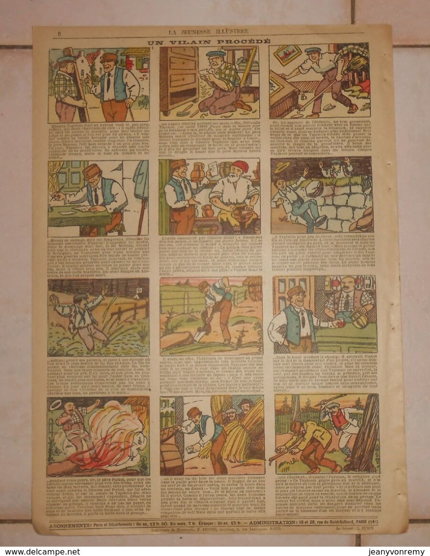 La Jeunesse Illustrée. N° 966. 9 Avril 1922. - Jeunesse Illustrée, La