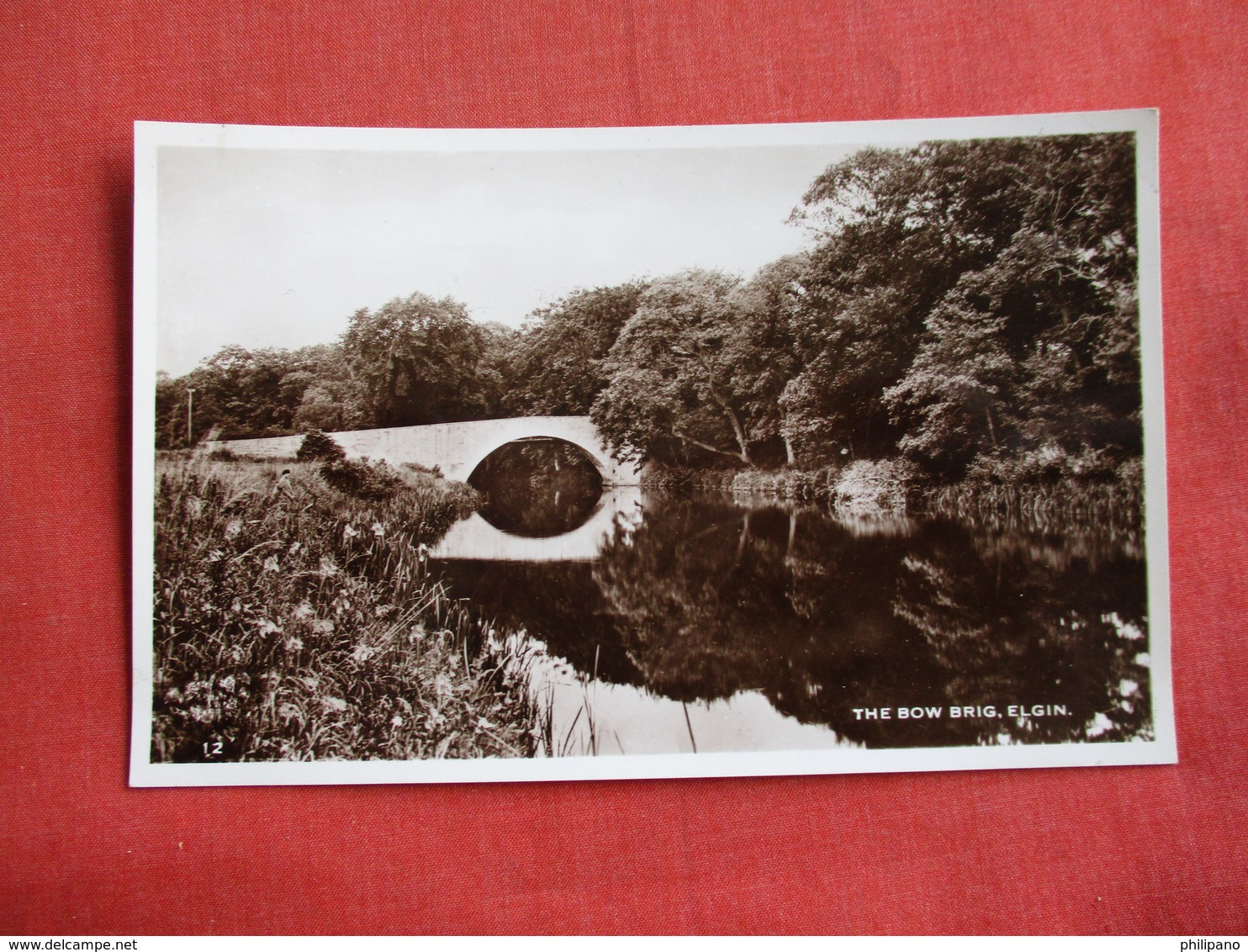 United Kingdom > Scotland > Moray  RPPC   The Bow Brig  Elgin   Ref 2856 - Moray