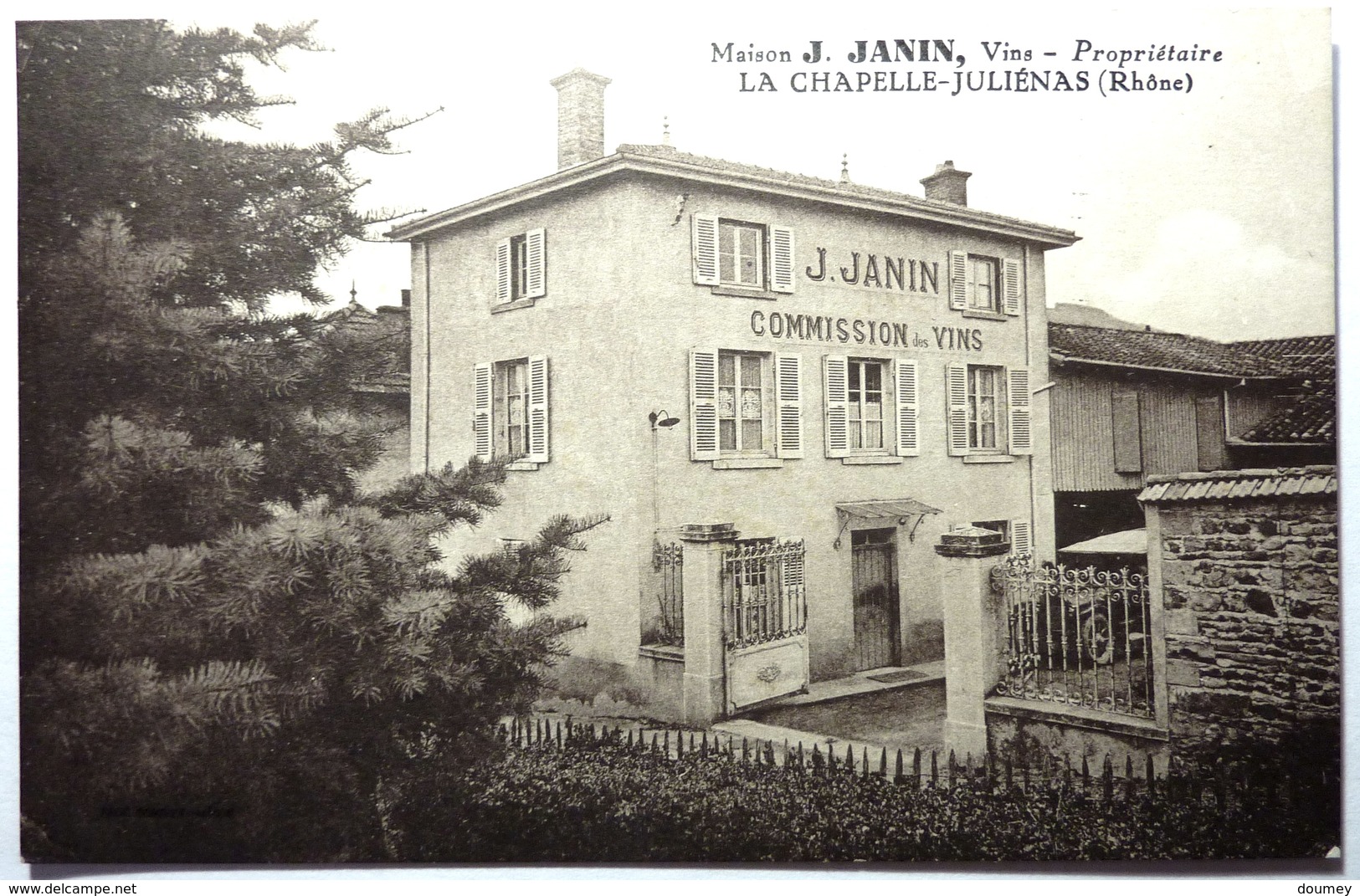 MAISON J . JANIN - VINS - PROPRIÉTAIRE - LA CHAPELLE-JULIÉNAS - Julienas