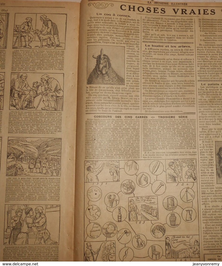 La Jeunesse Illustrée. N° 962. 12 Mars 1922. - Jeunesse Illustrée, La