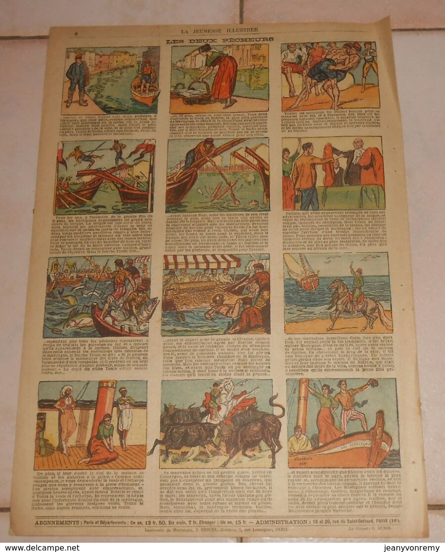 La Jeunesse Illustrée. N° 954. 15 Janvier 1922. - Jeunesse Illustrée, La