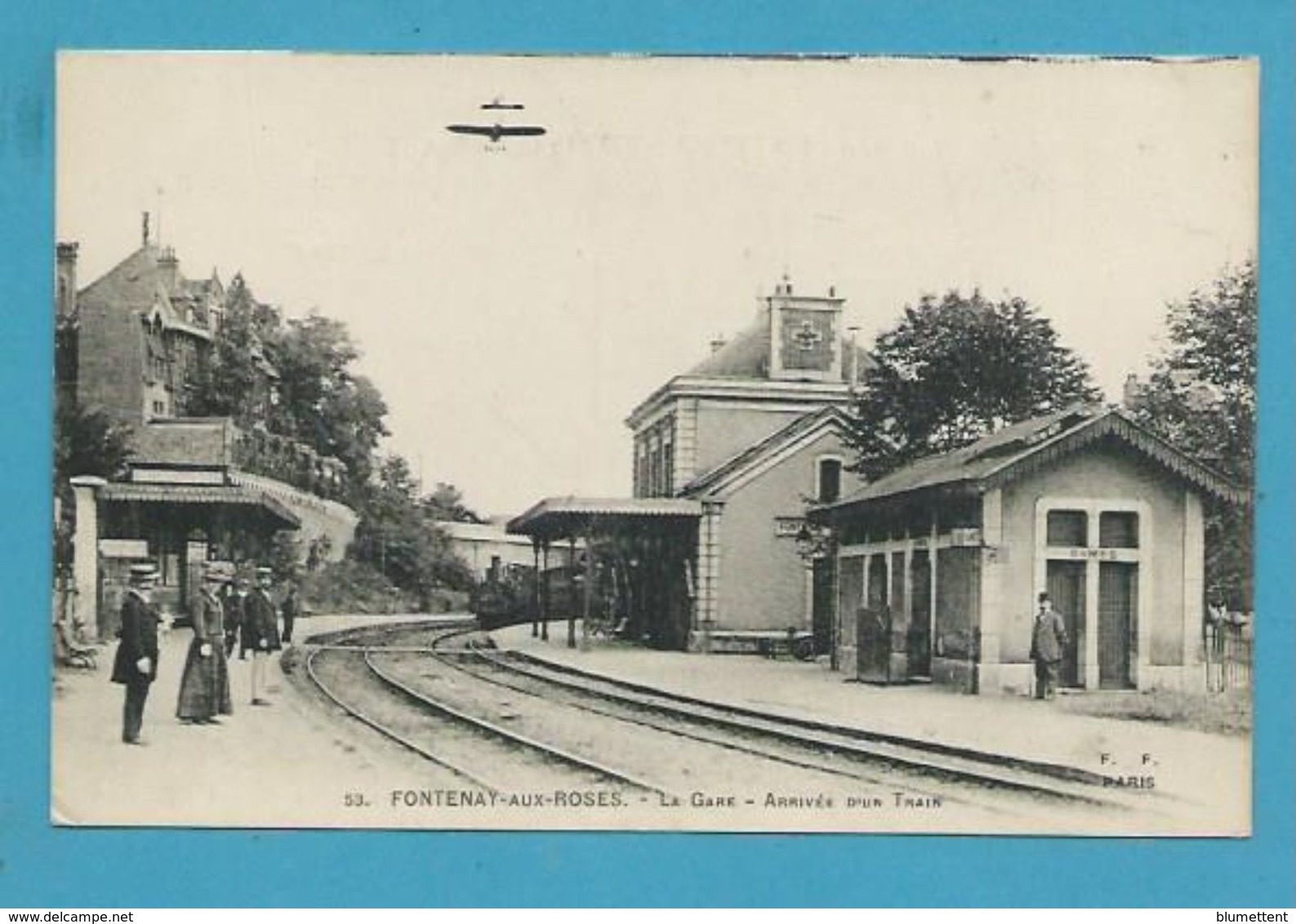 CPA 53 - Chemin De Fer Arrivée D'un Train La Gare FONTENAY-AUX-ROSES 92 - Fontenay Aux Roses