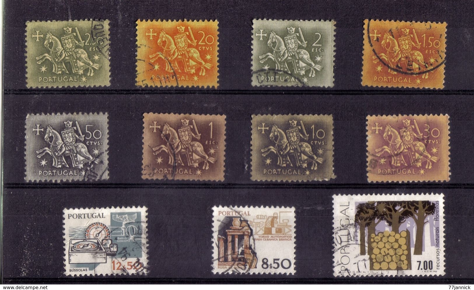 LOT DE TIMBRES OBLITERE - Collections