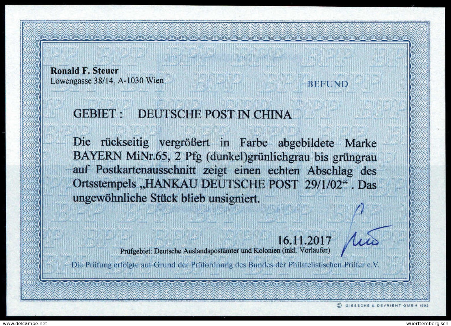 Briefst. Bayern 2 Pfg., Tadelloses Bfstk. Mit Zentr. Stempel HANKAU 29/1 02. Interessante, Philatelistische Verwendung D - Autres & Non Classés