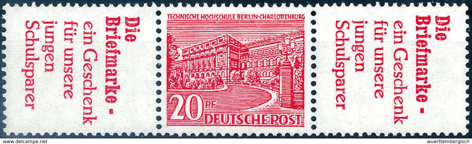 Bauten R2/20/R2, Tadellos Postfrisch.<br/><b>Katalogpreis: 320,-</b> (Michel: W18) - Autres & Non Classés