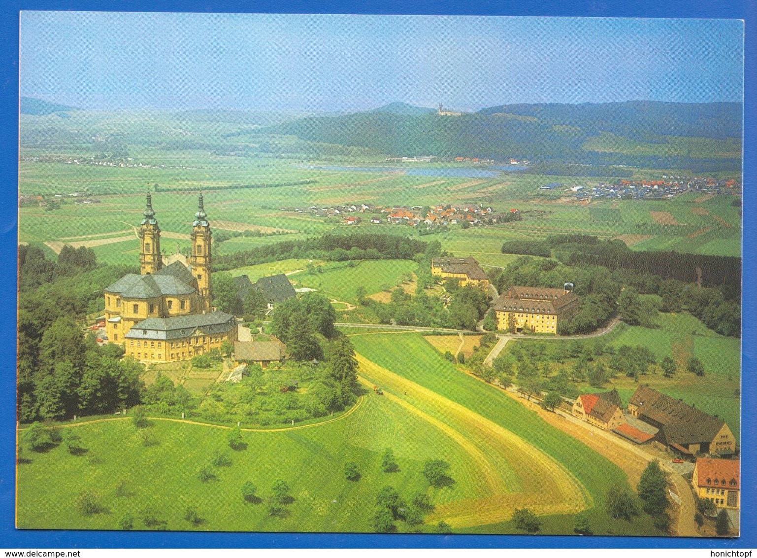 Deutschland; Staffelstein; Vierzehnheiligen; Blick Ins Maintal - Staffelstein