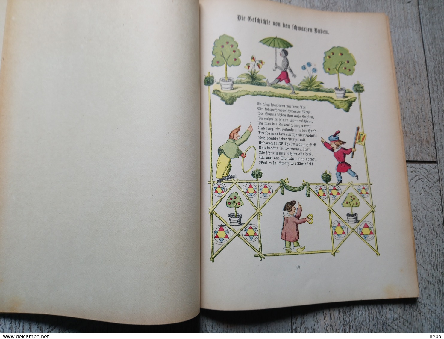 Der Struwwelpeter Von Heinrich Hoffmann 1945 Kinder Enfantina Conte - Tales & Legends