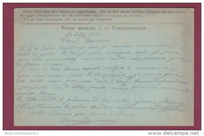 280218 GUERRE 14/18 - FM Correspondance Des Armées De La République Illustration Bivouac Fusil - Lettres & Documents