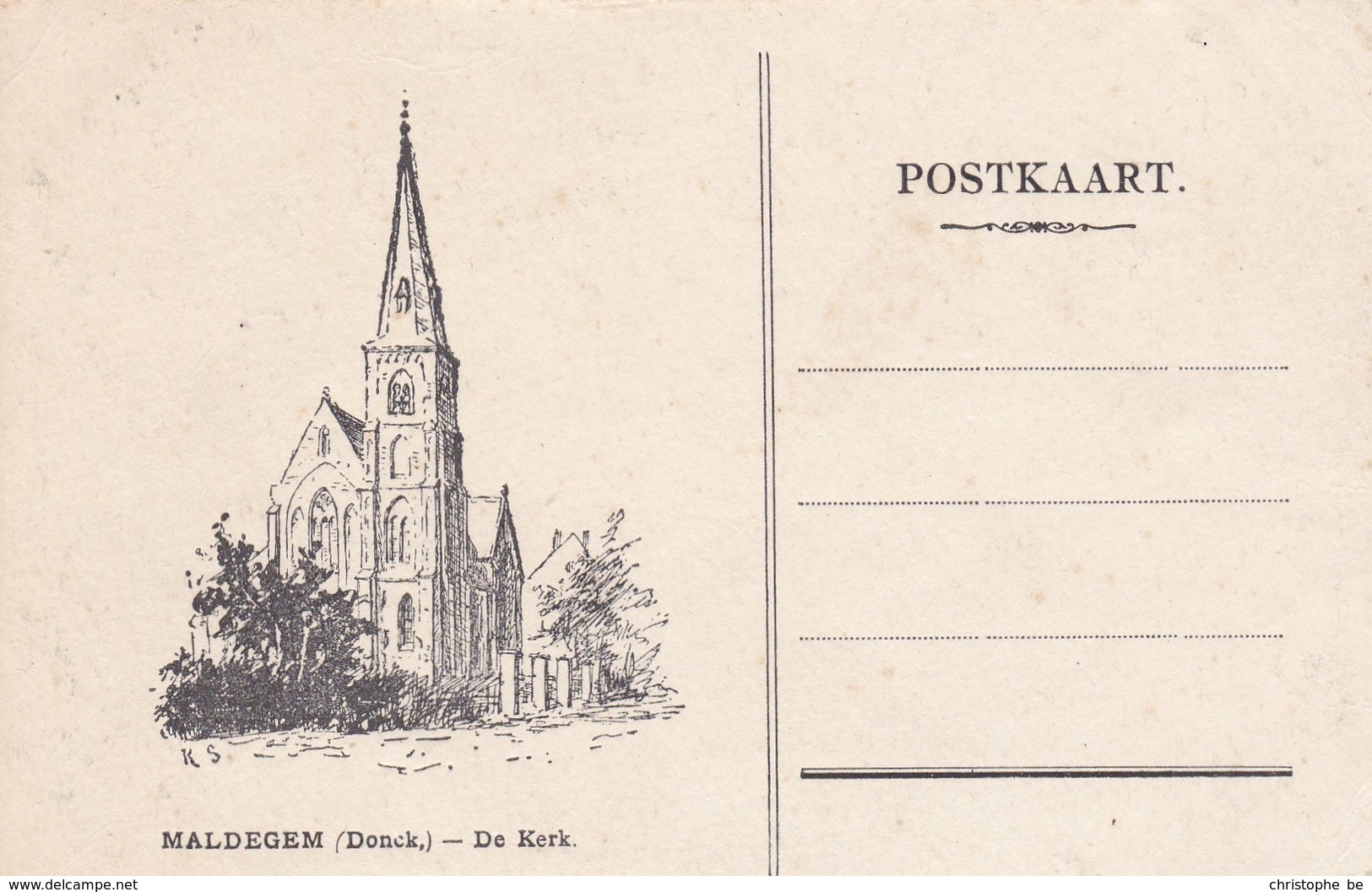 Maldegem, Maldeghem, Donck, De Kerk (pk43538) - Maldegem